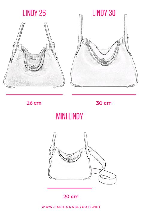 hermes lindy bags sizes.